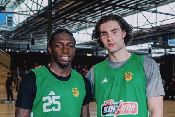 Ο Τζος Γκίντι φόρεσε «πράσινα» και προπονήθηκε με τον Παναθηναϊκό (pic)