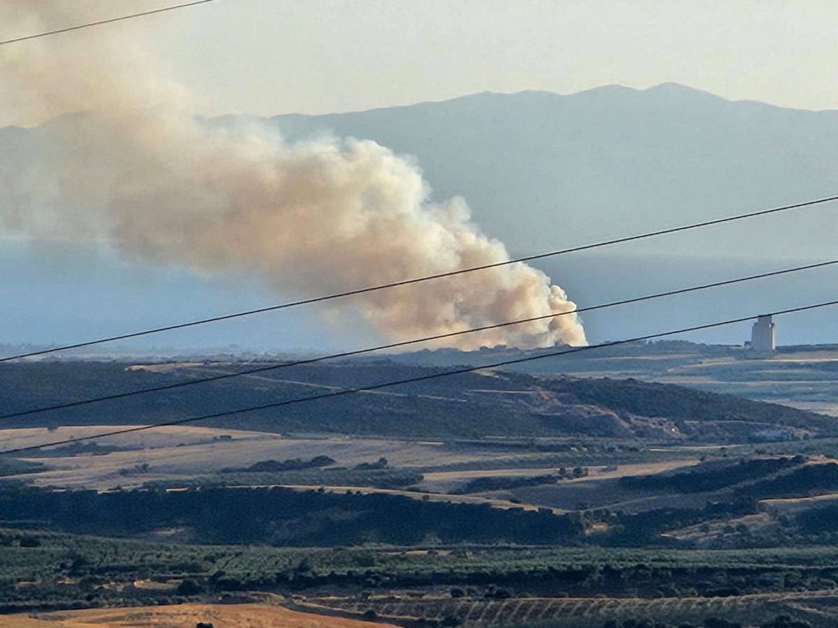Φωτιά στη Νέα Τρίγλια στη Χαλκιδική