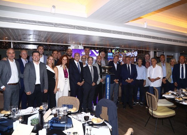 Το δείπνο της ΕΟΚ στην Εθνική ομάδα του 2005 για τα 20 χρόνια από την κατάκτηση του Eurobasket (pics)