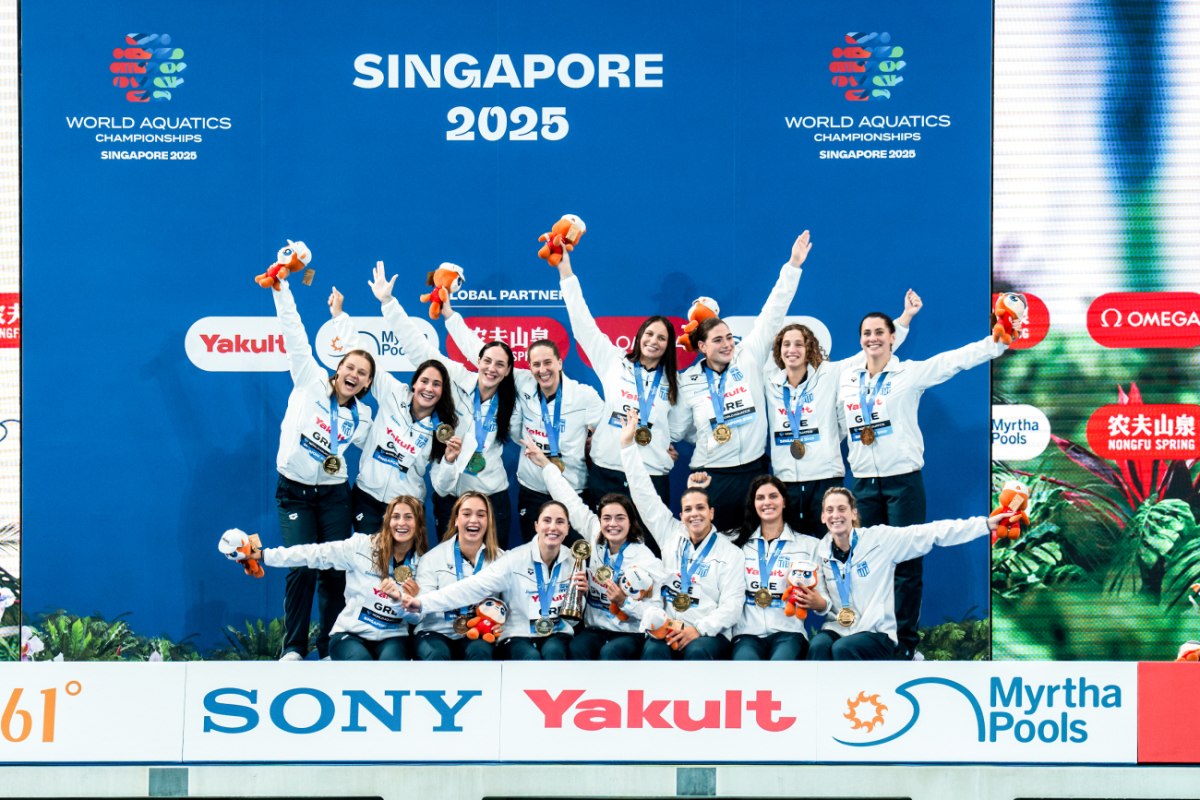 Οι Εθνικές Ομάδες πόλο σαρώνουν τα μετάλλια στο 2025