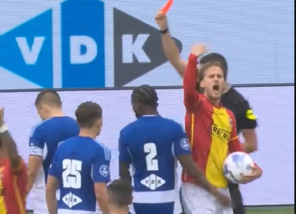 Ποδοσφαιριστής στην Ολλανδία δέχθηκε μία από τις γρηγορότερες κόκκινες στην ιστορία – Τί έκανε (vid)