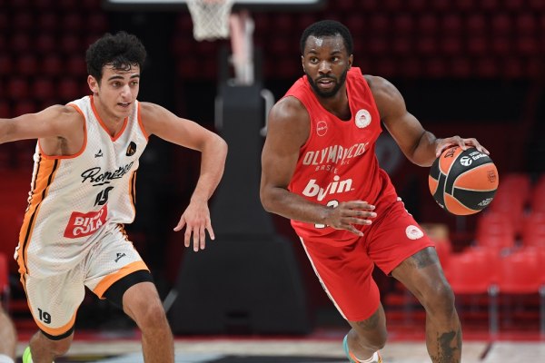 Ολυμπιακός – Προμηθέας 95-67: «Ξεμούδιασμα» με επιστροφή Έβανς και διψήφιους Κουμάντζε, Χολ και Γουόρντ