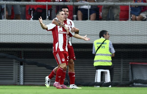 Ολυμπιακός – Πανσερραϊκός 5-0: Πάρτι επιστροφής στο Καραϊσκάκη (vids)