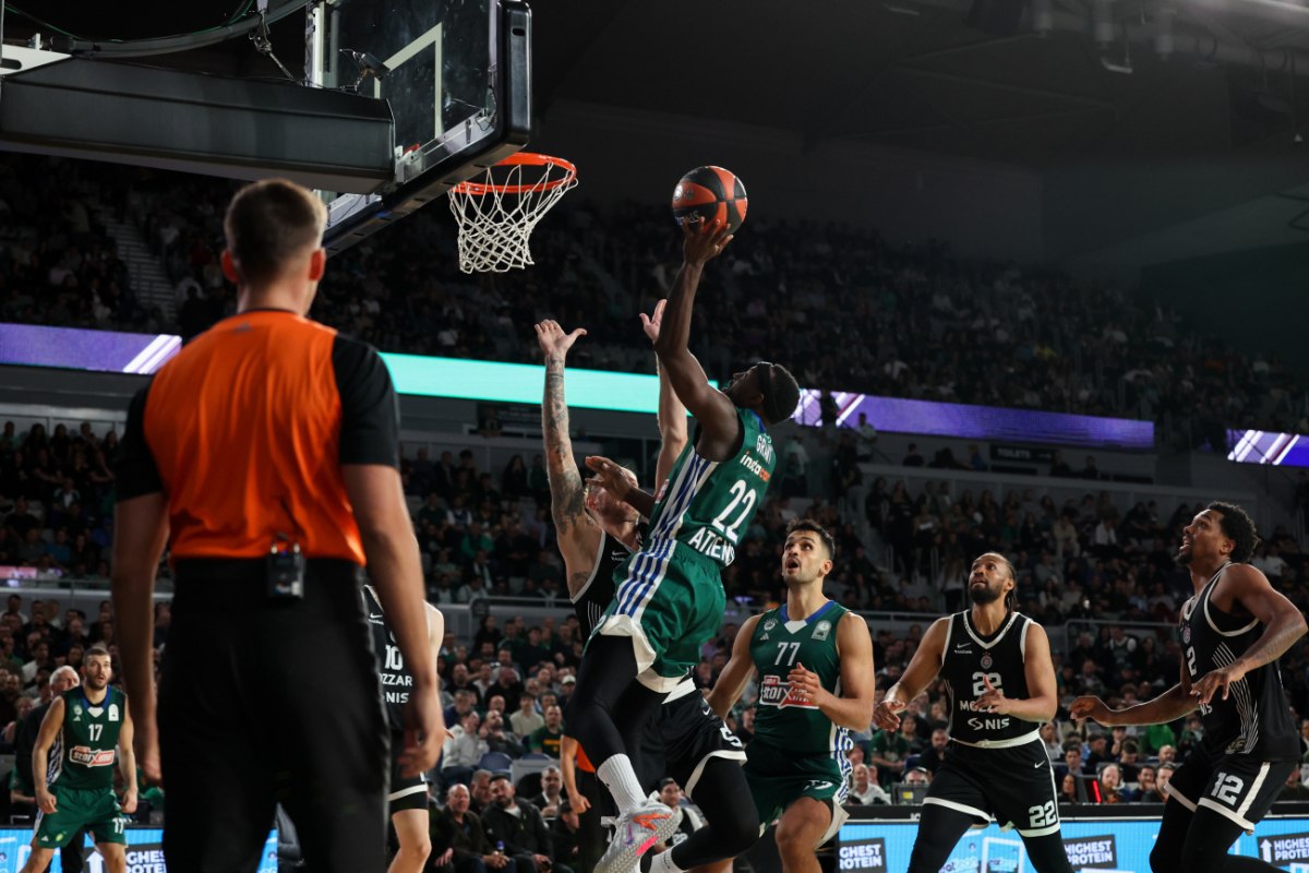 Παναθηναϊκός – Παρτιζάν 91-82: Με το δεξί και κορυφαίο τον Ναν η πρεμιέρα στο «Π. Γιαννακόπουλος» (vid)