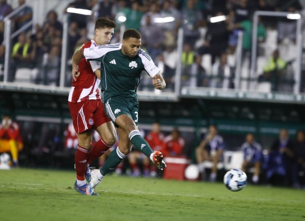 Παναθηναϊκός – Ολυμπιακός: Ο Ντέσερς κάνει το 1-0 στο ντέρμπι (vid)