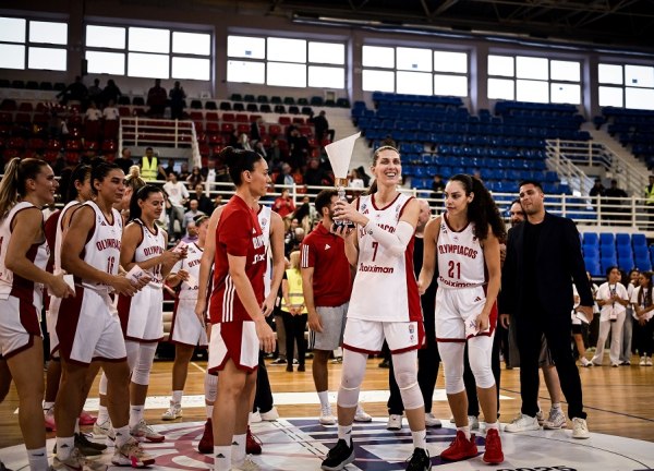 ΠΑΣ Γιάννινα – Ολυμπιακός 30-74 : Οι «ερυθρόλευκες» κατέκτησαν το πρώτο Super Cup της ιστορίας (vid)