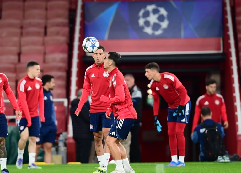 Ολυμπιακός: Βίντεο από την τελευταία προπόνηση ενόψει Άρσεναλ (vid)