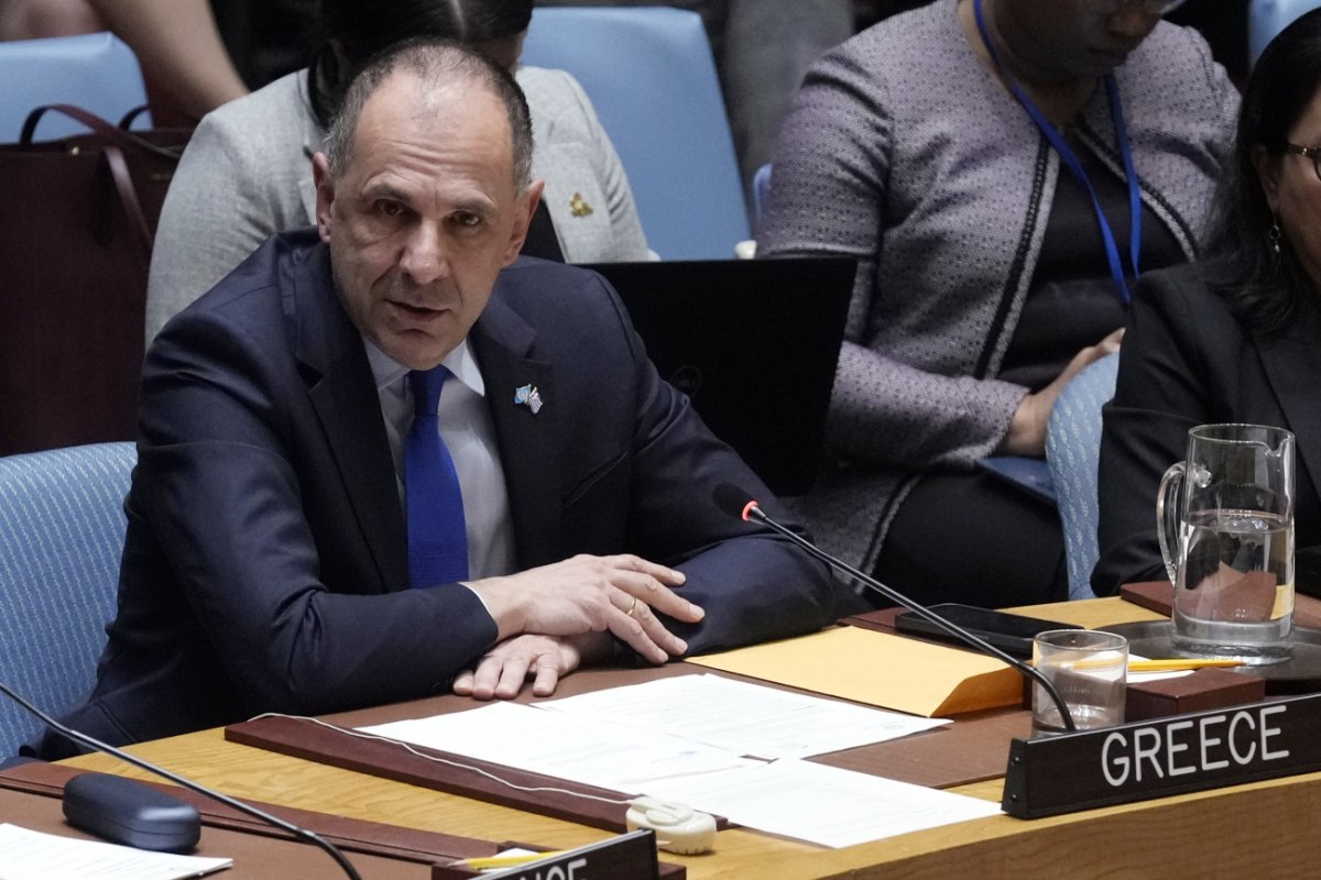 Γεραπετρίτης: Η μόνη βιώσιμη λύση για τη Μέση Ανατολή είναι αυτή των δύο κρατών