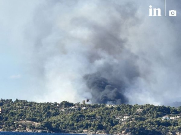 Αργολίδα: Μεγάλη φωτιά στο Κουνούπι – Μήνυμα του 112 για εκκένωση της περιοχής Βεργαίικα