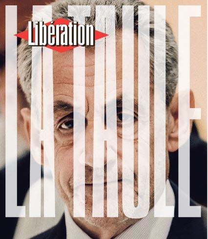 Νικολά Σαρκοζί: Το συγκλονιστικό εξώφυλλο της Liberation για την καταδίκη του πρώην προέδρου