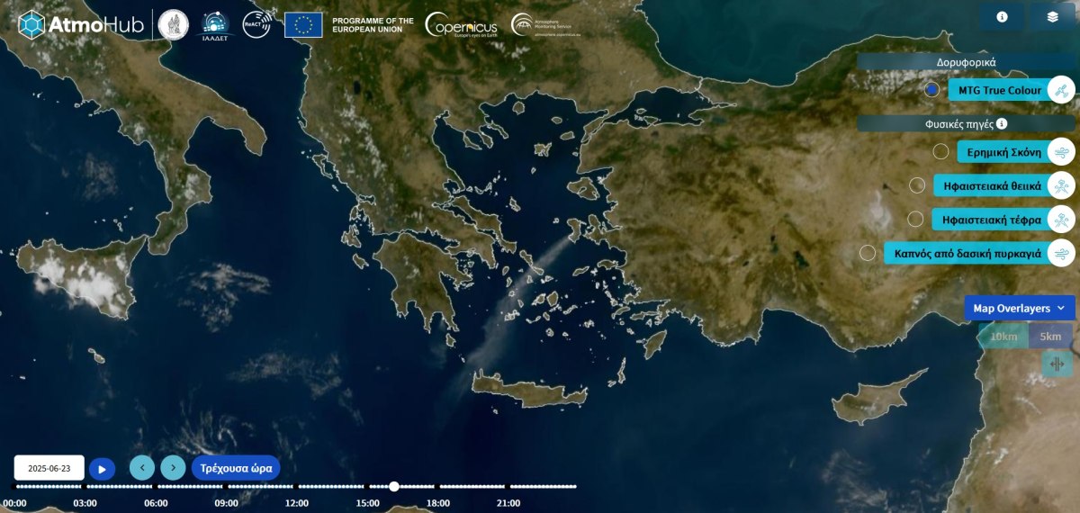 Πόσο έχει επιβαρυνθεί η ατμόσφαιρα από τις φετινές φωτιές – Στα ύψη οι εκπομπές CO2 (Γραφήματα)