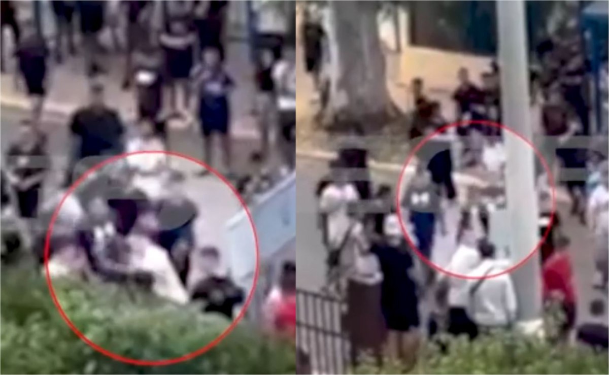 Βίντεο – ντοκουμέντο από τον ξυλοδαρμό 14χρονου στον Ασπρόπυργο – Τον χτυπούν μπροστά σε άλλους μαθητές