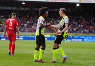 Εύκολο διπλό για την Ντόρτμουντ (0-2), «τρελό» ματς ανάμεσα σε Βόλφσμπουργκ και Κολωνία (3-3)