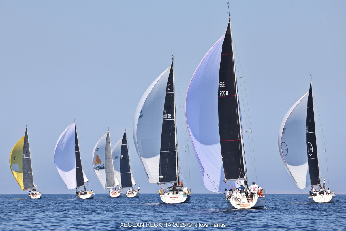 Η Aegean Regatta 2025 αποχαιρέτησε από τη Μυτιλήνη το Αιγαίο Πέλαγος