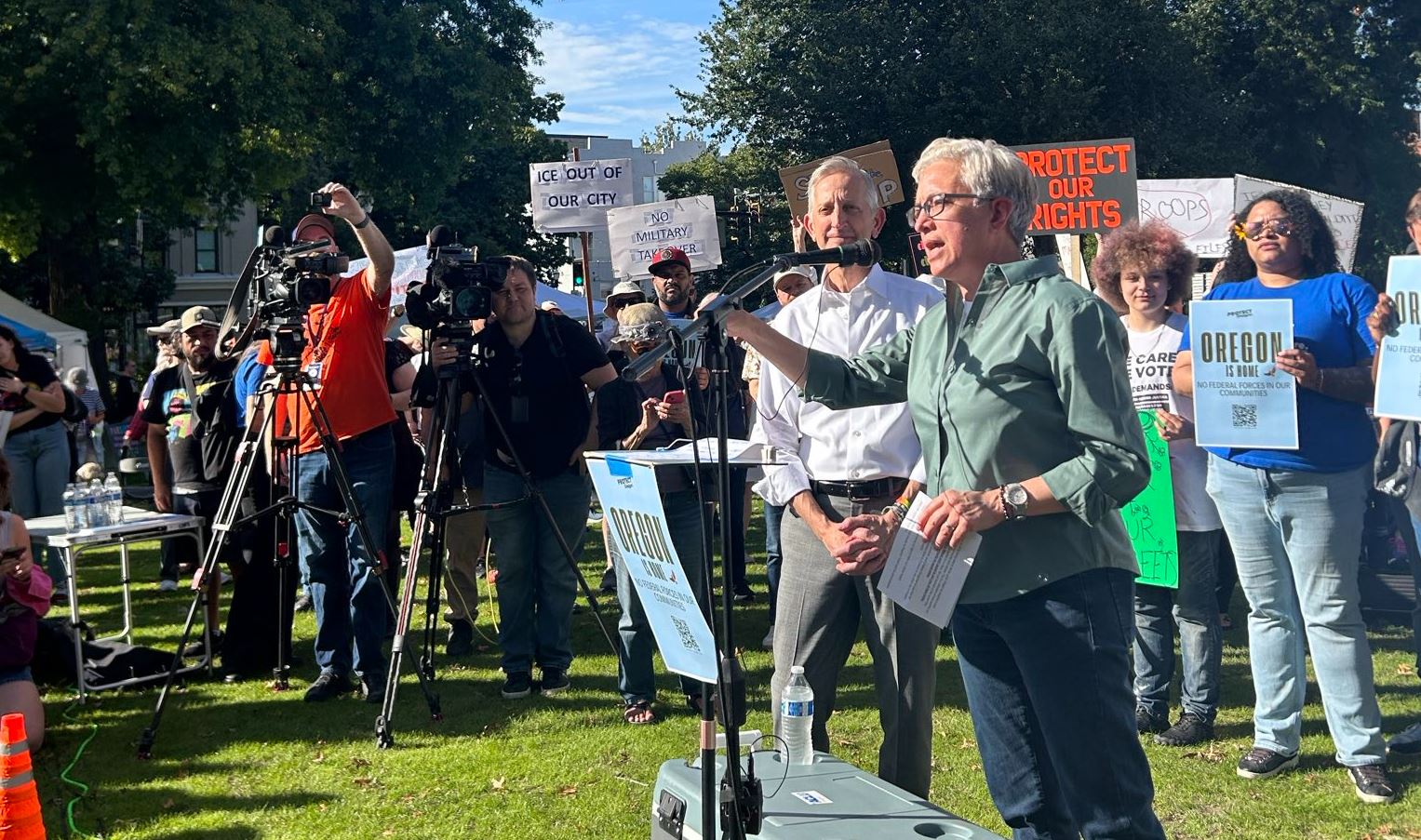 ΗΠΑ: Οι αρχές του Όρεγκον κατέθεσαν αγωγή για να εμποδίσουν την ανάπτυξη Εθνοφρουράς στο Πόρτλαντ