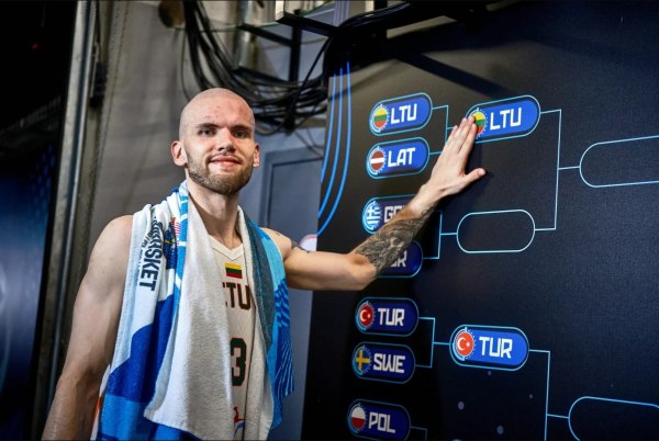 Άρνας Βελίτσκα: Ο… «Άλεξ Καρούζο» της Λιθουανίας που την έστειλε στα προημιτελικά.