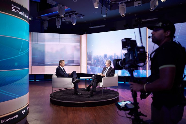 Μητσοτάκης στο Bloomberg: Εξακολουθεί να μην αποκλείει κυβερνήσεις συνεργασίας