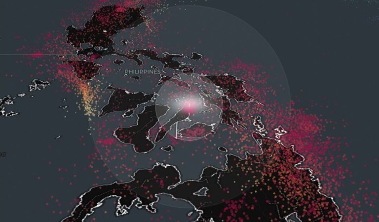 Ισχυρός σεισμός στις Φιλιππίνες – Το επίκεντρο της σεισμικής δόνησης