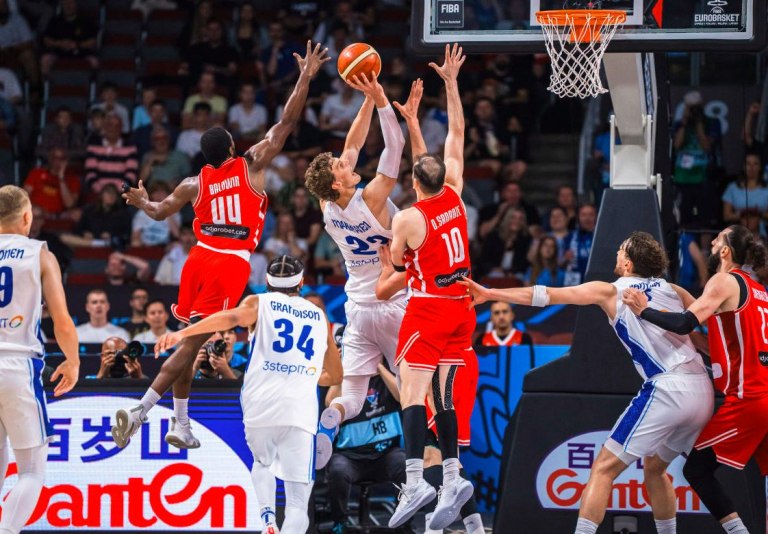 Φινλανδία – Γεωργία 93-79: Ιστορική πρόκριση στα ημιτελικά για την παρέα του Μάρκανεν