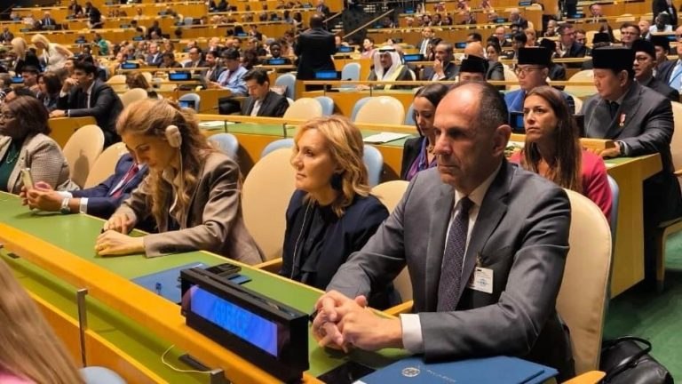 Γεραπετρίτης για Παλαιστίνη: Αναγνώριση στο τέλος της πολιτικής διαδικασίας και υπό την αιγίδα του ΟΗΕ