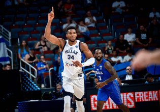 Ελλάδα – Ισραήλ 84-79: Με μυθικό Γιάννη η Εθνική στους «8» του Eurobasket