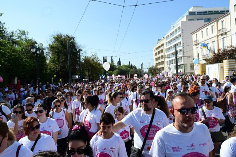 Κυκλοφοριακές ρυθμίσεις στην Αθήνα για τη διεξαγωγή του αγώνα δρόμου για τον καρκίνο του μαστού