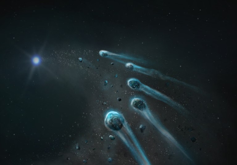 Λευκός νάνος συνελήφθη να καταπίνει αντικείμενο στο μέγεθος του Πλούτωνα