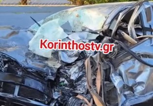 Κιάτο: Νεκρή 25χρονη σε τροχαίο – Το αυτοκίνητό της συγκρούστηκε με φορτηγό