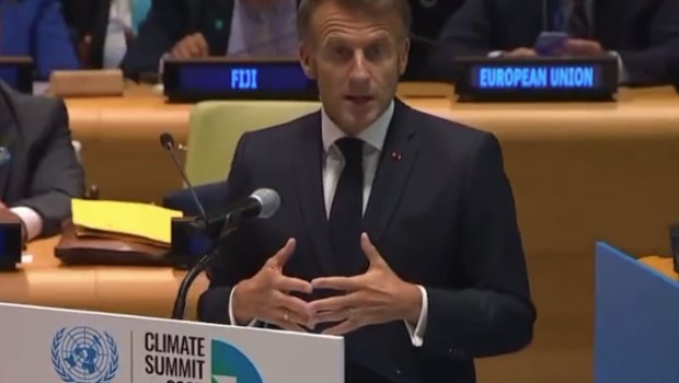 Μακρόν Τραμπ Κλιματική αλλαγή
