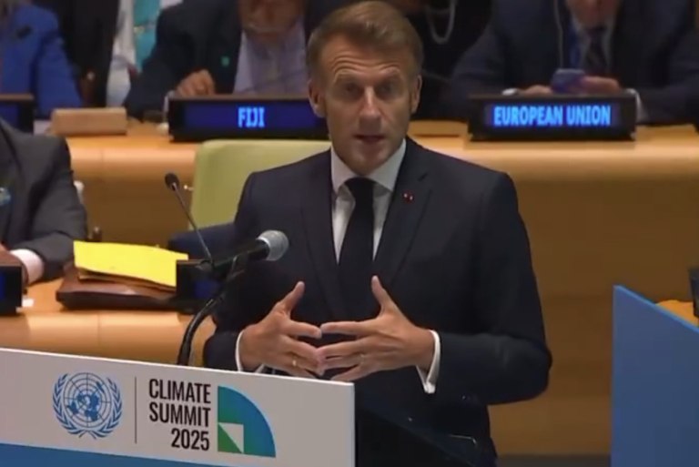 Ο Μακρόν απαντά στον Τραμπ: Η κλιματική αλλαγή δεν είναι «θέμα αντίληψης» αφού «η επιστήμη είναι σαφής»