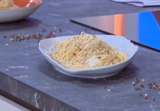 Συνταγή: Σπαγγέτι cacio e pepe