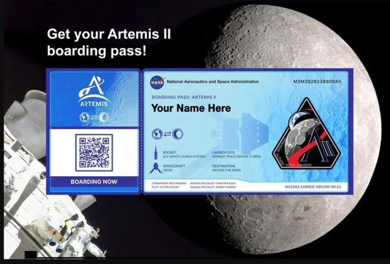 NASA: Στείλε το όνομά σου στη Σελήνη με την αποστολή του Artemis II
