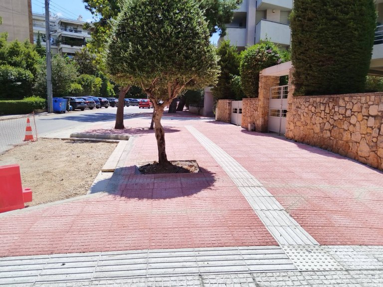 Κεντρικός δρόμος στο Μαρούσι άλλαξε ριζικά