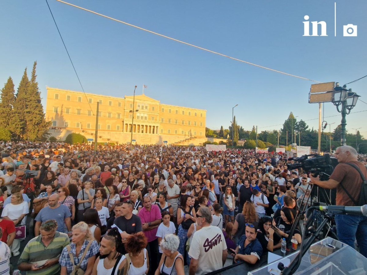 Μεγαλειώδεις συγκεντρώσεις κατά της κυβέρνησης σε ολόκληρη την Ελλάδα – Φωνή λαού στο Σύνταγμα για τα Τέμπη