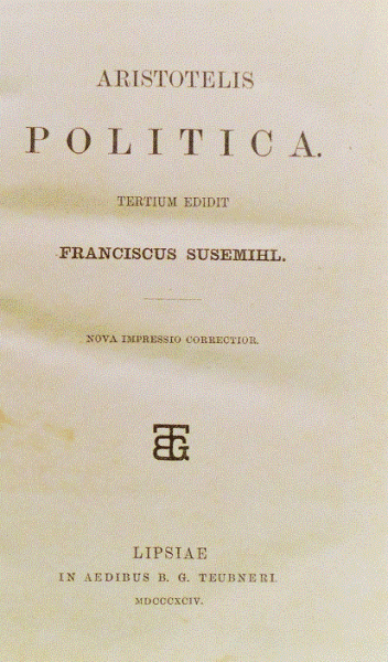 Αριστοτέλης: Η εξέλιξη της ιστορίας του πνεύματος (Μέρος ΙΘ’)
