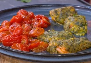 Συνταγή: Σολομός με κρούστα παρμεζάνας & μυρωδικά