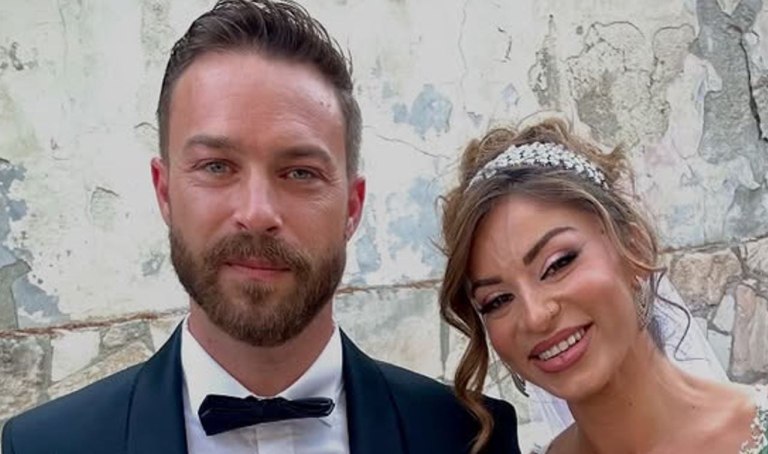 Στέφανος Μιχαήλ – Νάταλι Κάτερ: Ο λαμπερός γάμος τους στην Κύπρο