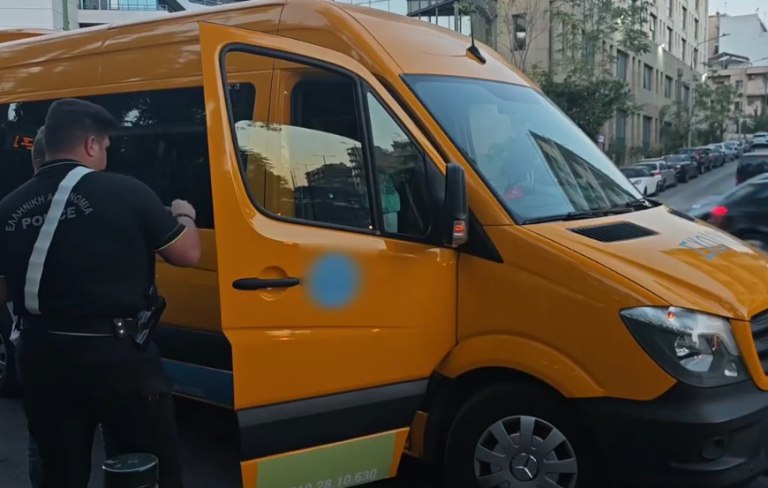 Έλεγχοι στα σχολικά λεωφορεία από το πρωί – Δείτε βίντεο