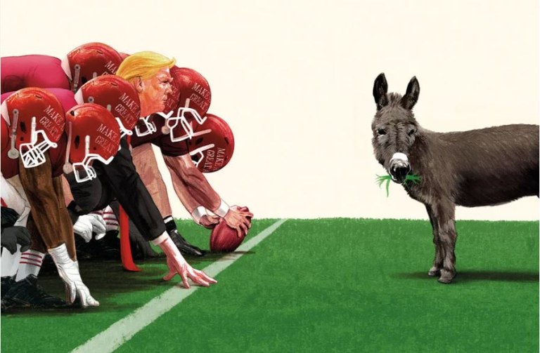 Economist: Γιατί δεν αντιστέκεται κανείς σε έναν αντιδημοφιλή Τραμπ;