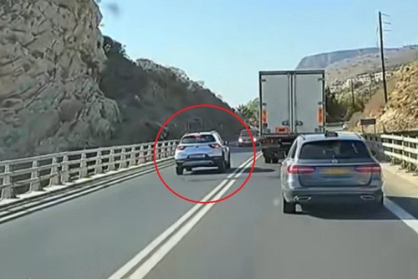 Κρήτη: Αδιανόητη προσπέραση στον ΒΟΑΚ – Στο «παρά πέντε» αποφεύχθηκε μετωπική σύγκρουση