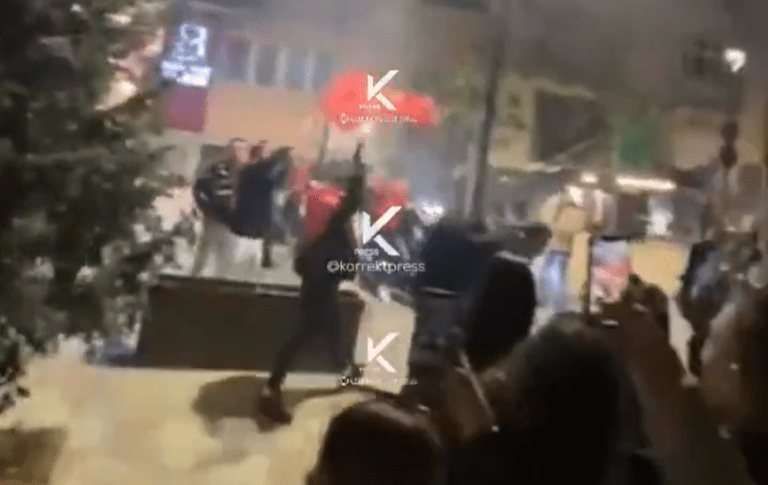 Απίθανα πράγματα στην Αλβανία: Γιόρτασαν τη νίκη επί της Σερβίας με… πυροβολισμούς (vids)