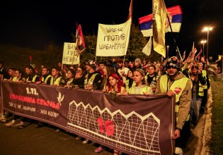 Νόβι Σαντ, ένας χρόνος μετά – Ολονύχτια συγκέντρωση διαμαρτυρίας στο σημείο του δυστυχήματος