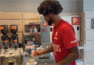 Ολυμπιακός: Η «Kalimera» με τον… barista Ντόρσεϊ (vid)