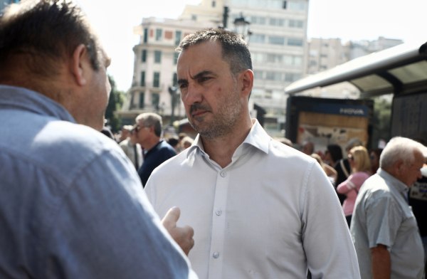 Χαρίτσης στην απεργιακή συγκέντρωση: Δεν θα επιτρέψουμε στην κυβέρνηση Μητσοτάκη να διαλύσει κάθε δικαίωμα