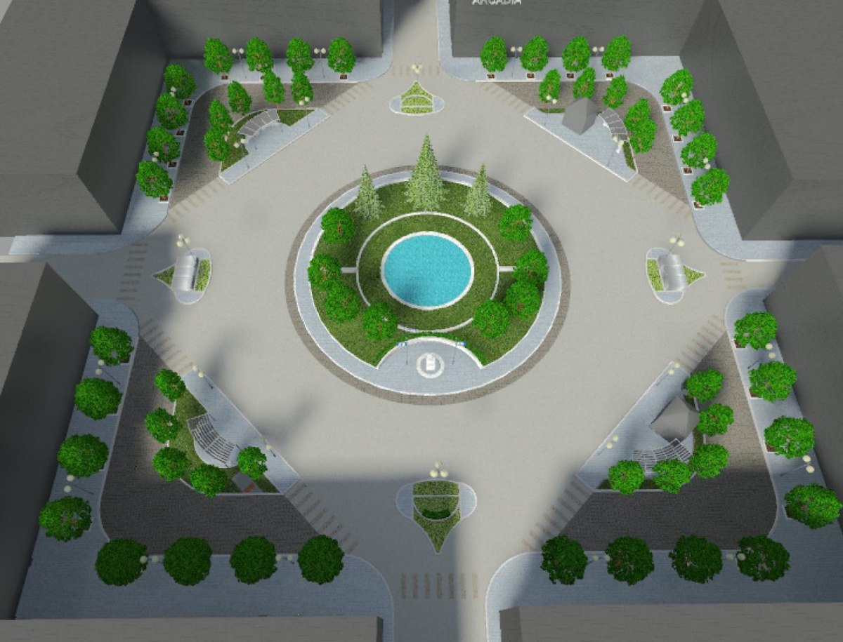 Αλλάζουν όλα σε κεντρική πλατεία της Τρίπολης