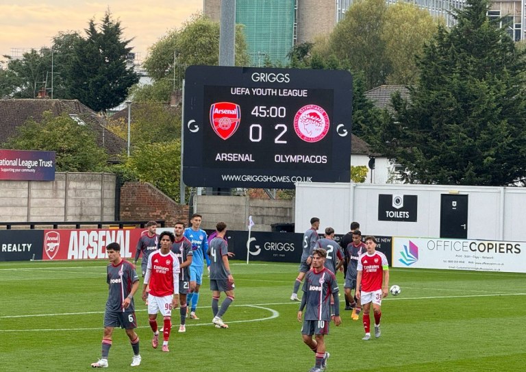 LIVE: Άρσεναλ Κ19 – Ολυμπιακός Κ19