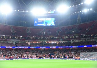 Συγκλονιστικός ο κόσμος του Ολυμπιακού και στο Emirates (pics, vid)