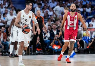 Ρεάλ Μαδρίτης – Ολυμπιακός 89-77: «Πλήρωσε» το κακό δεύτερο ημίχρονο