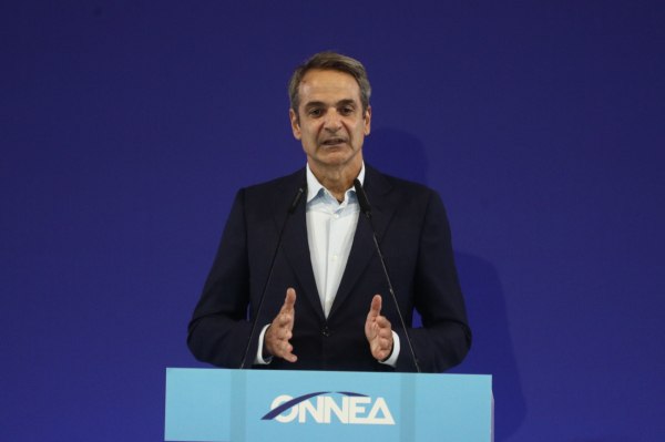 Επαναφέρει το δίλημμα «ΝΔ ή χάος» ο Μητσοτάκης – Μίλησε ξανά για fake news και σενάρια συνωμοσίας