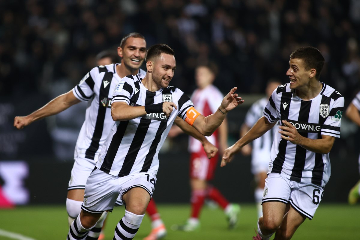ΠΑΟΚ – Ολυμπιακός 2-1: Νίκη με ανατροπή για τον «Δικέφαλο» (vids)